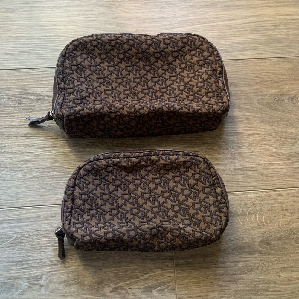 DKNY cosmetic bags